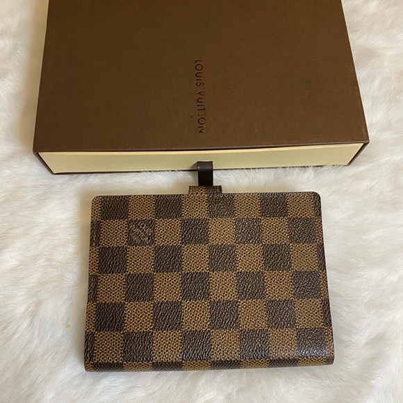 🎀Authentic LOUIS VUITTON Damier Ebene Agenda PM - Picture 4 of 10